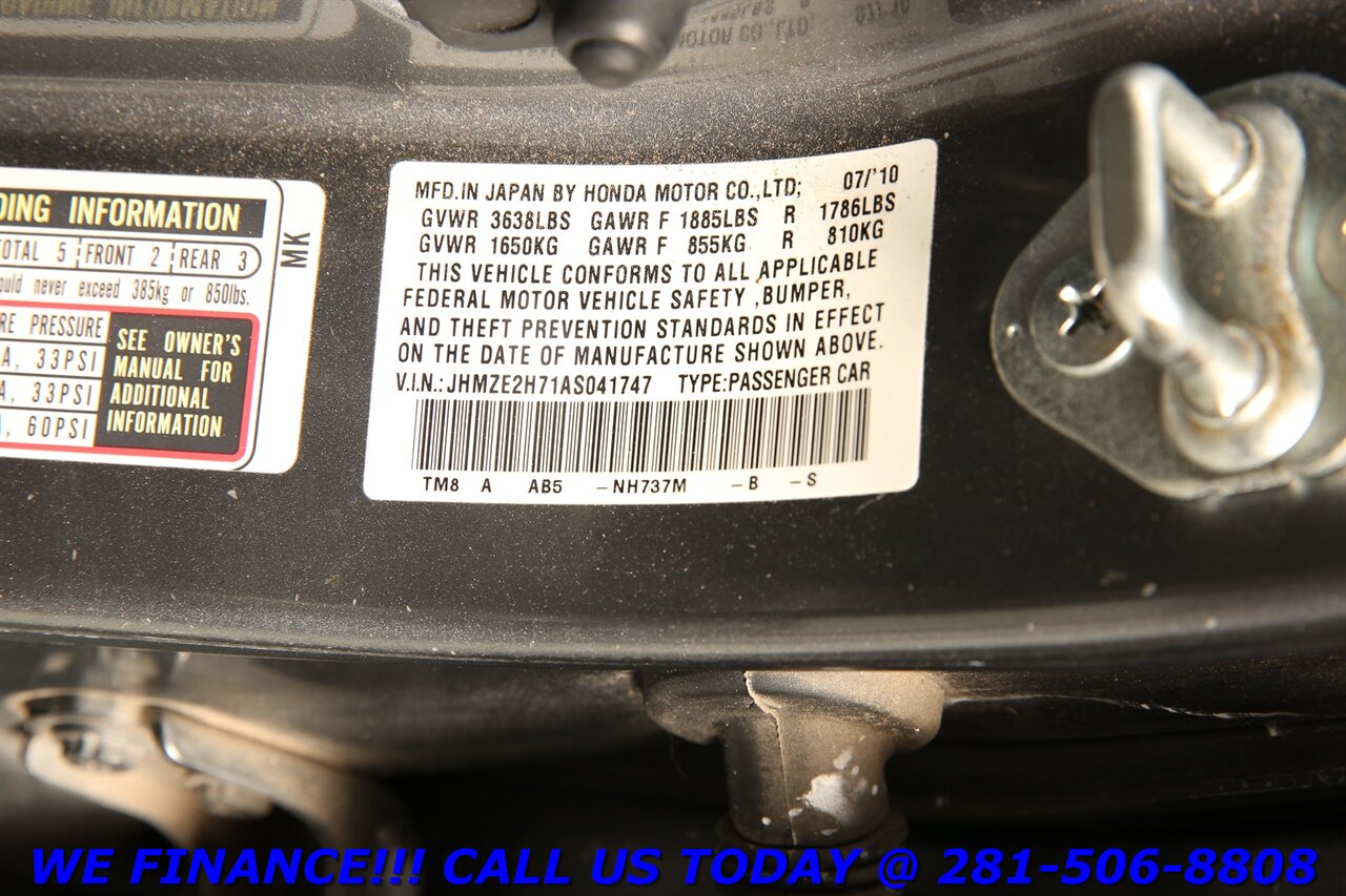 2010 Honda Insight 2010 EX ECON MODE AUTO CRUISE 15 "ALLOY 79K MLS   - Photo 26 - Houston, TX 77031
