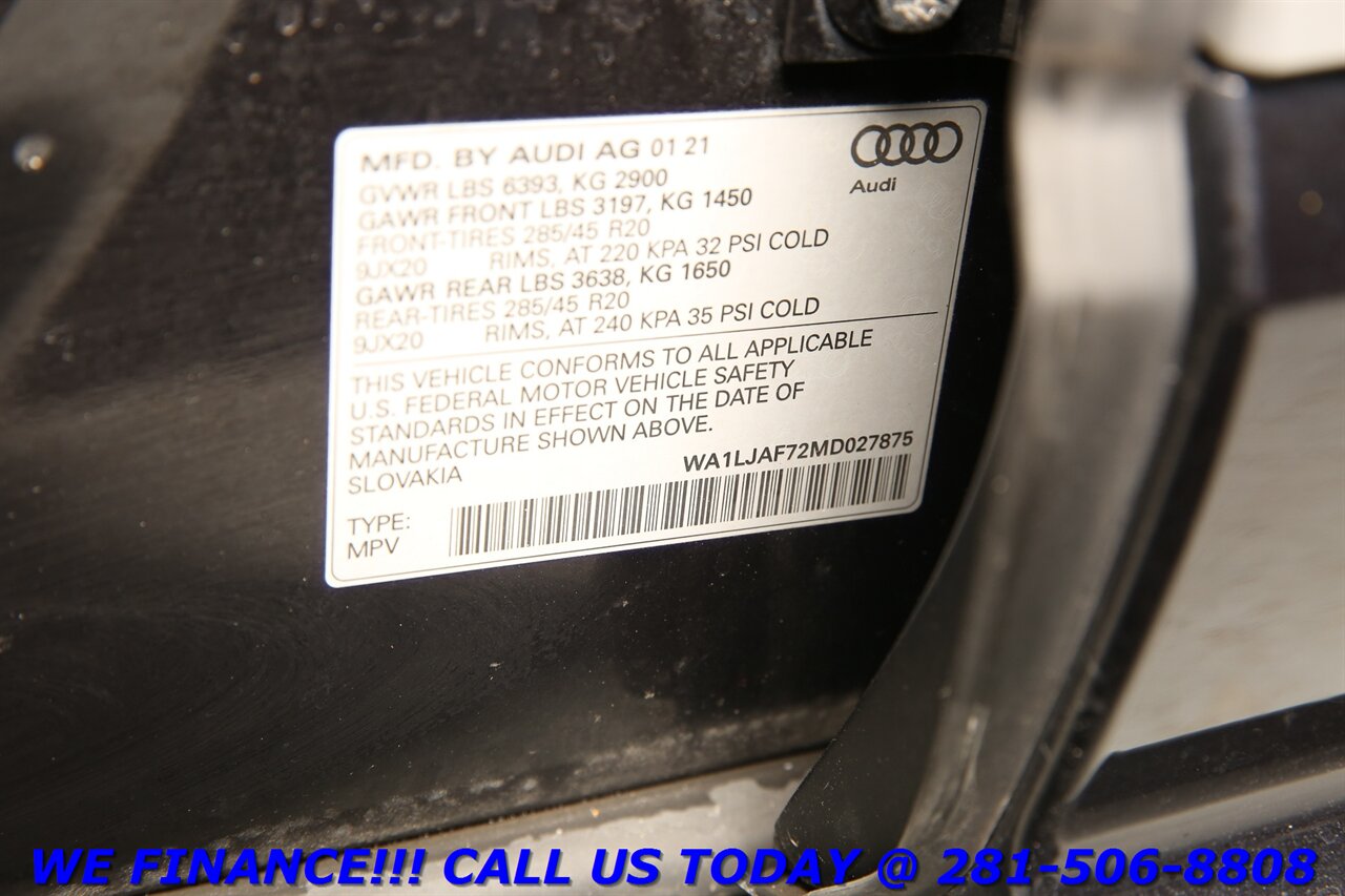 2021 Audi Q7 2021 Quattro Premium Plus AWD NAV PANO 55K MLS - Photo 33 - Houston, TX 77031