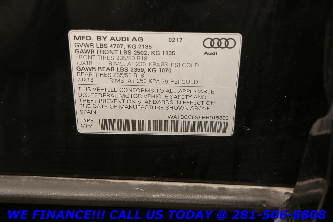 2017 Audi Q3 2017 2.0T Premium+ PANO HEATSEAT CAMERA 70K MLS - Photo 29 - Houston, TX 77031