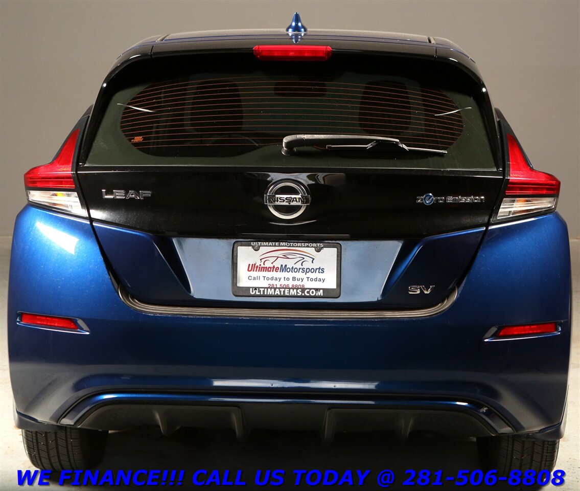 2018 Nissan LEAF 2018 SV TECH PKG QUICK CHARGE NAV INTELCRUISE 41K   - Photo 6 - Houston, TX 77031
