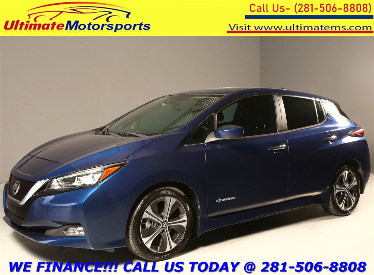 2018 Nissan LEAF 2018 SV TECH PKG QUICK CHARGE NAV INTELCRUISE 41K   - Photo 1 - Houston, TX 77031