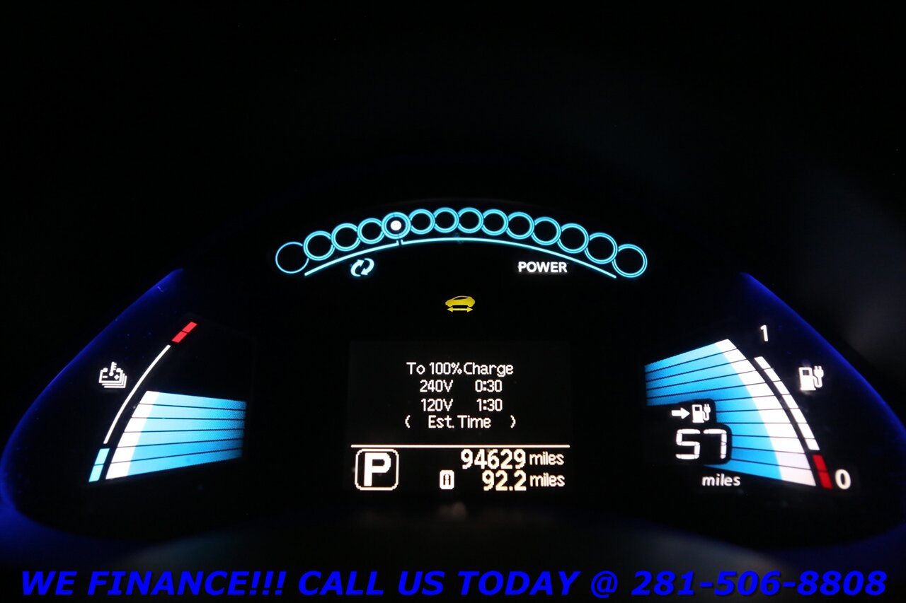 2011 Nissan LEAF 2011 SL QUICK CHARGE NAV CAMERA KEYGO IRS REBATE - Photo 15 - Houston, TX 77031