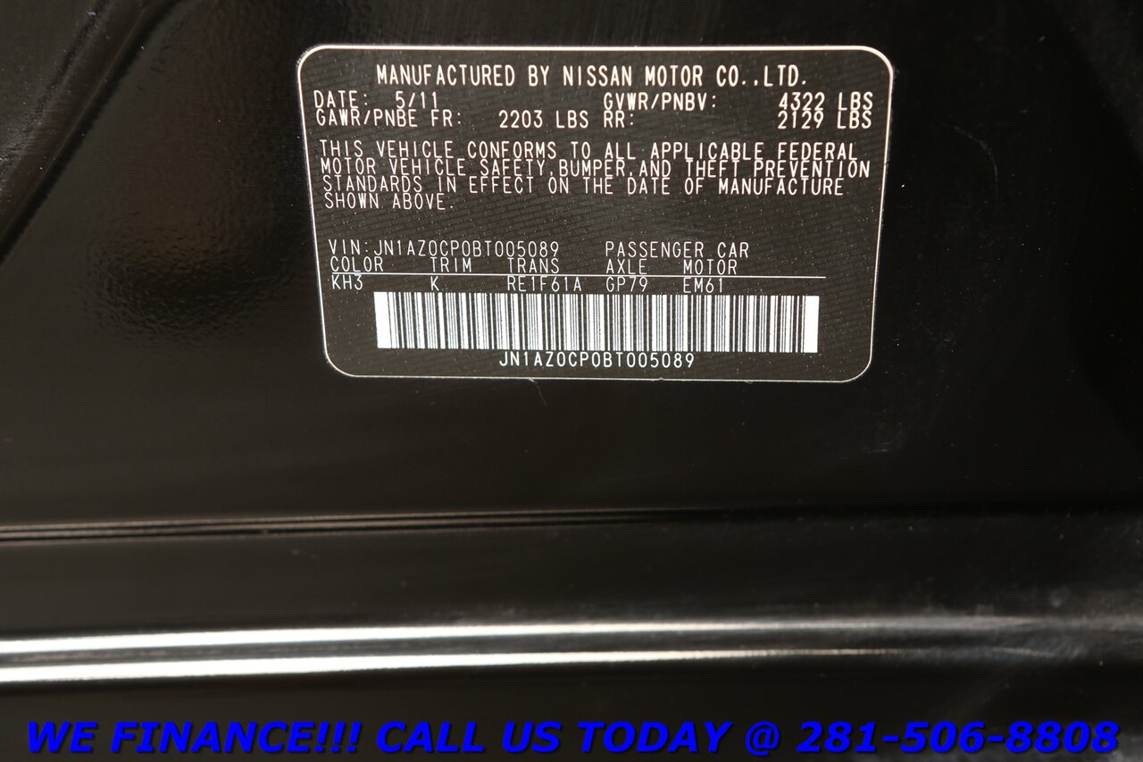 2011 Nissan LEAF 2011 SL QUICK CHARGE NAV CAMERA KEYGO IRS REBATE - Photo 26 - Houston, TX 77031