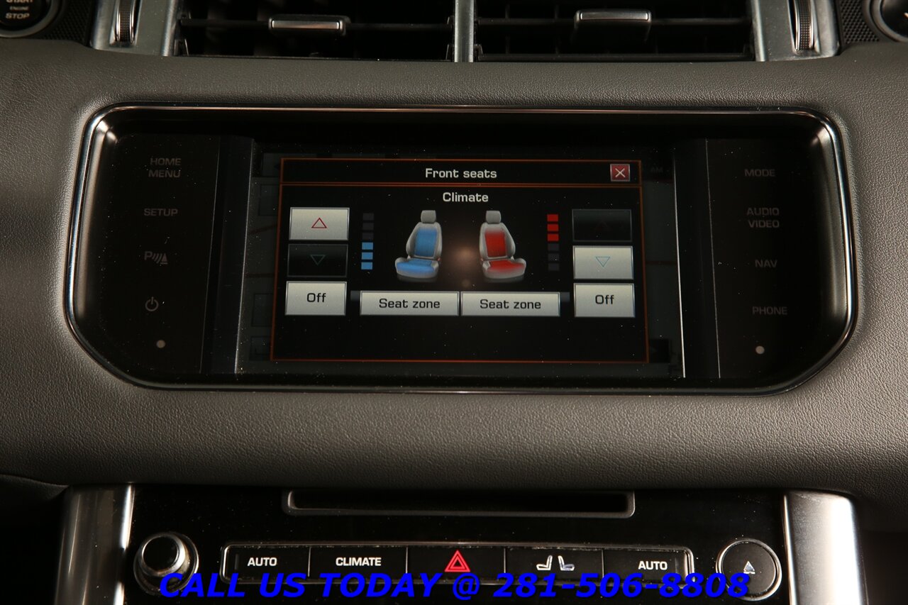 2015 Land Rover Range Rover Sport 2015 HSE SUPERCHARGED 4x4 NAV PANO COOLBOX MERDIAN - Photo 17 - Houston, TX 77031
