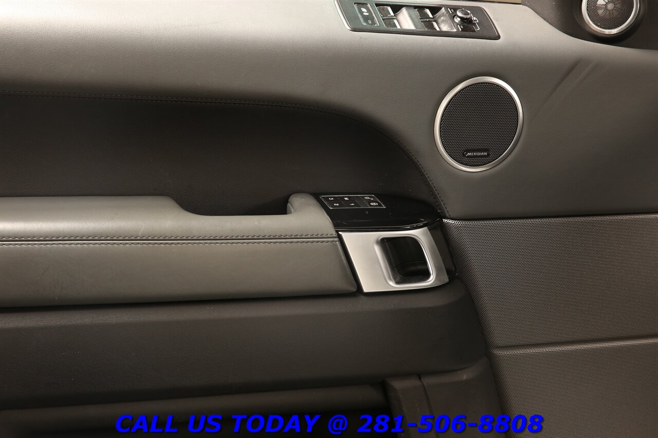 2015 Land Rover Range Rover Sport 2015 HSE SUPERCHARGED 4x4 NAV PANO COOLBOX MERDIAN - Photo 27 - Houston, TX 77031