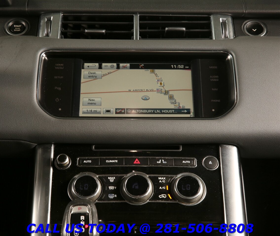 2015 Land Rover Range Rover Sport 2015 HSE SUPERCHARGED 4x4 NAV PANO COOLBOX MERDIAN - Photo 16 - Houston, TX 77031