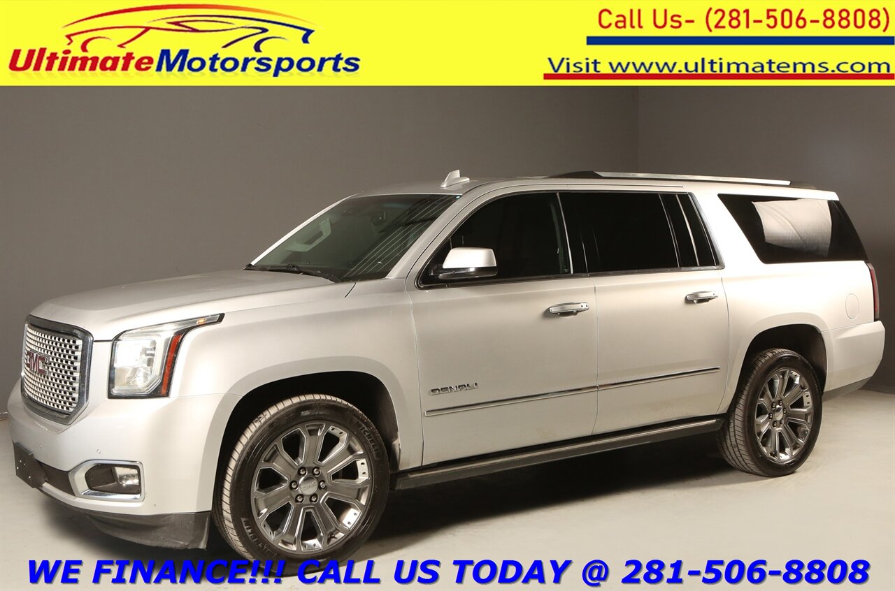 2016 GMC Yukon 2016 XL Denali 4x4 NAV DVD SUN BLIS 7PASS SUBURBAN   - Photo 1 - Houston, TX 77031