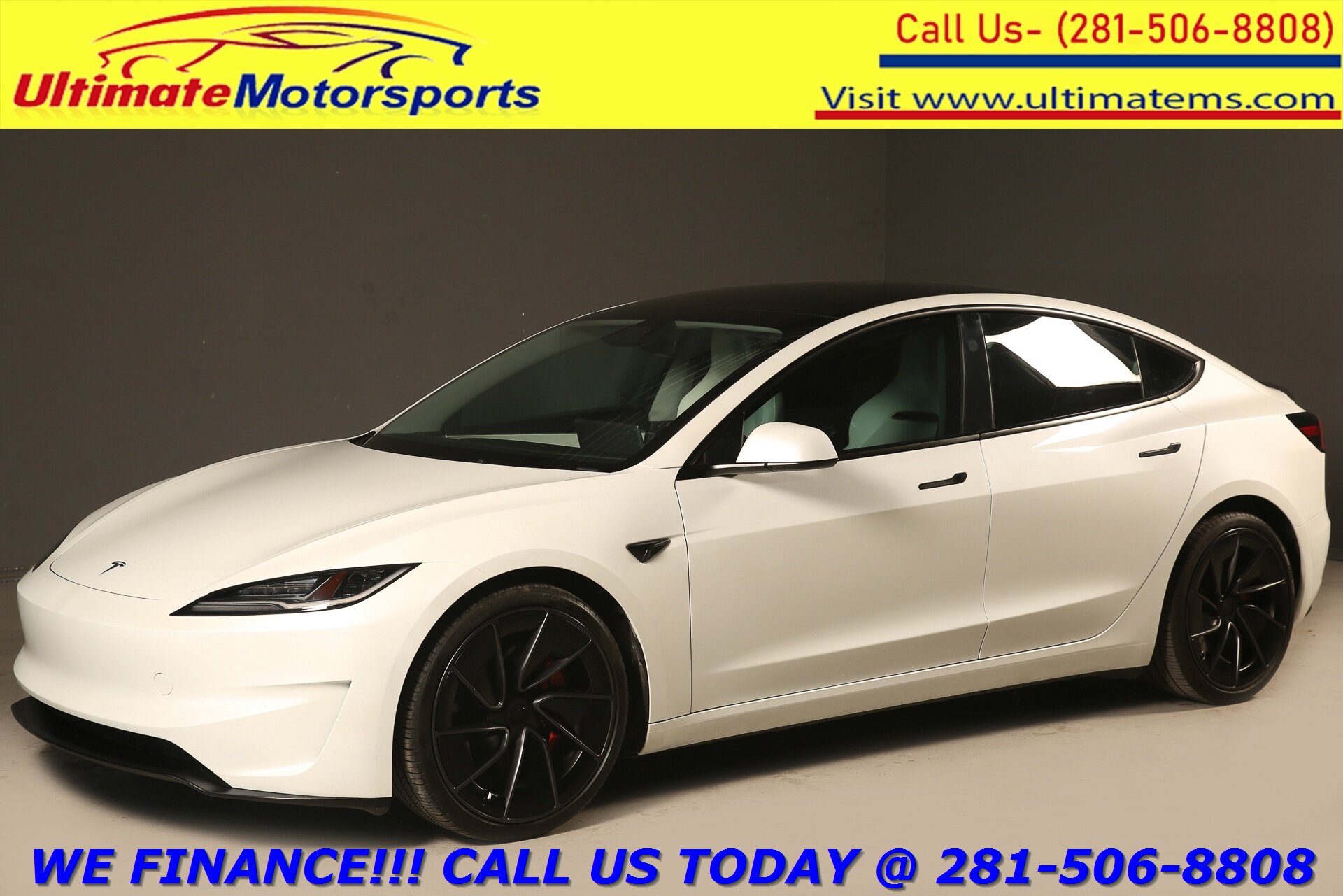 2025 Tesla Model 3 2025 Performance AWD FSD4 AUTOPILOT PANO 15K Mi   - Photo 1 - Houston, TX 77031