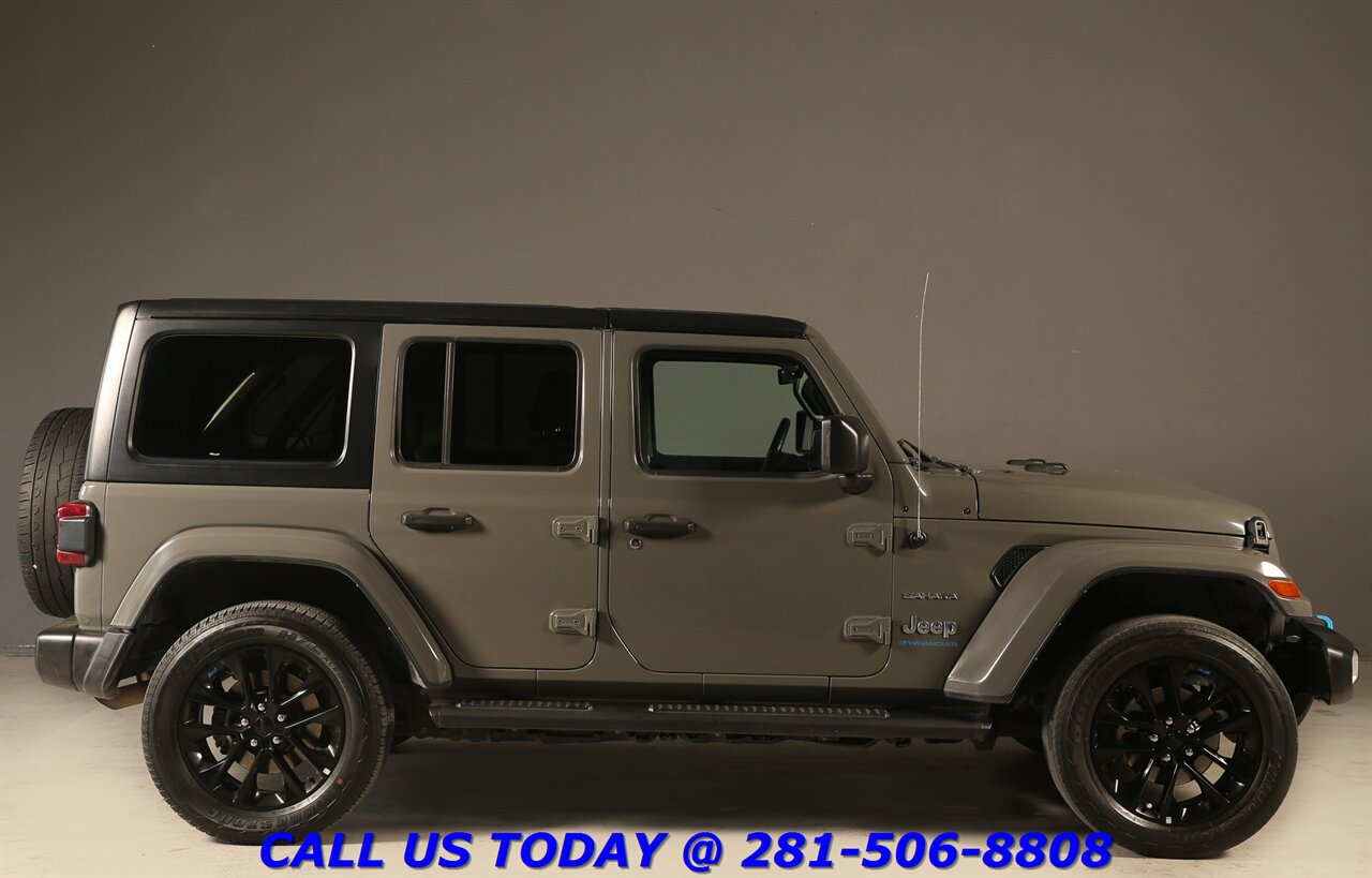 2023 Jeep Wrangler 2023 Sahara 4xe HARDTOP PLUG-IN HYBRID 4x4 NAV CAM   - Photo 28 - Houston, TX 77031
