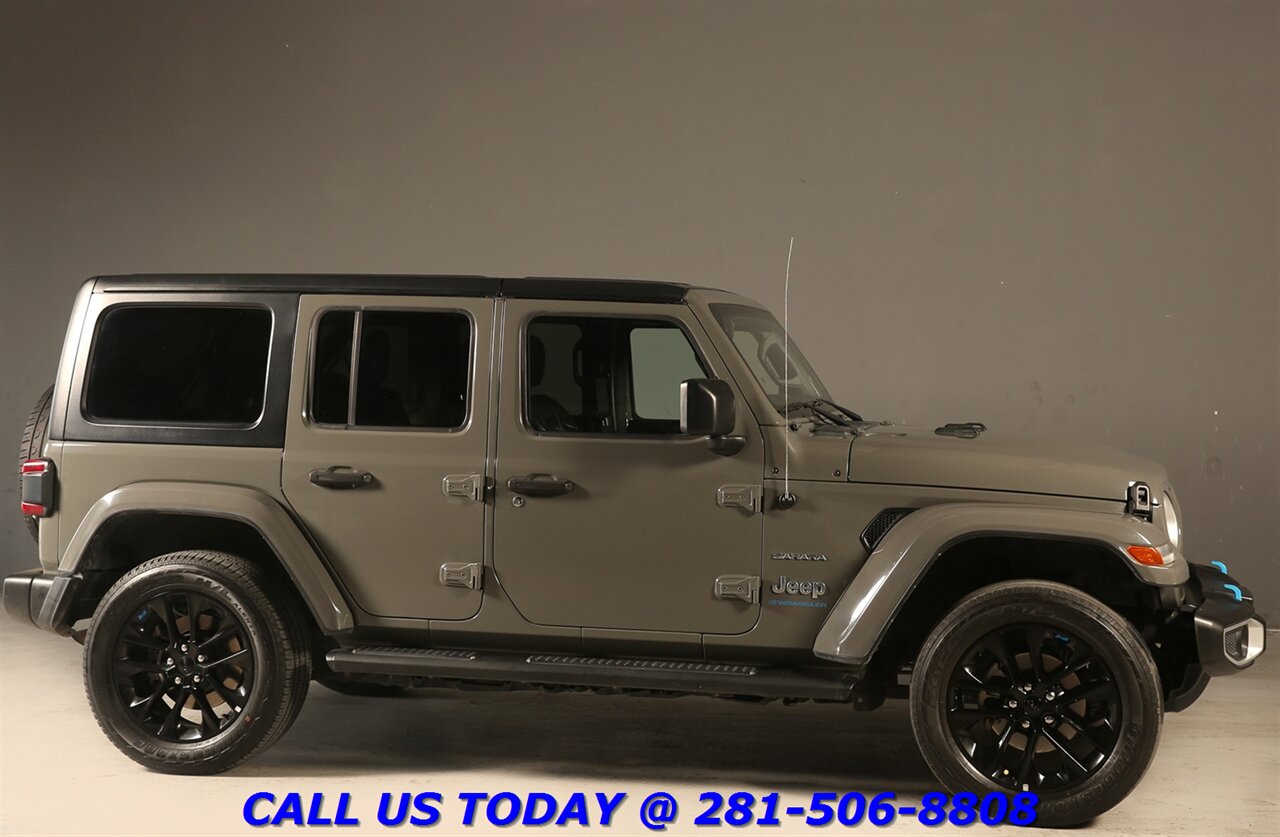 2023 Jeep Wrangler 2023 Sahara 4xe HARDTOP PLUG-IN HYBRID 4x4 NAV CAM   - Photo 7 - Houston, TX 77031