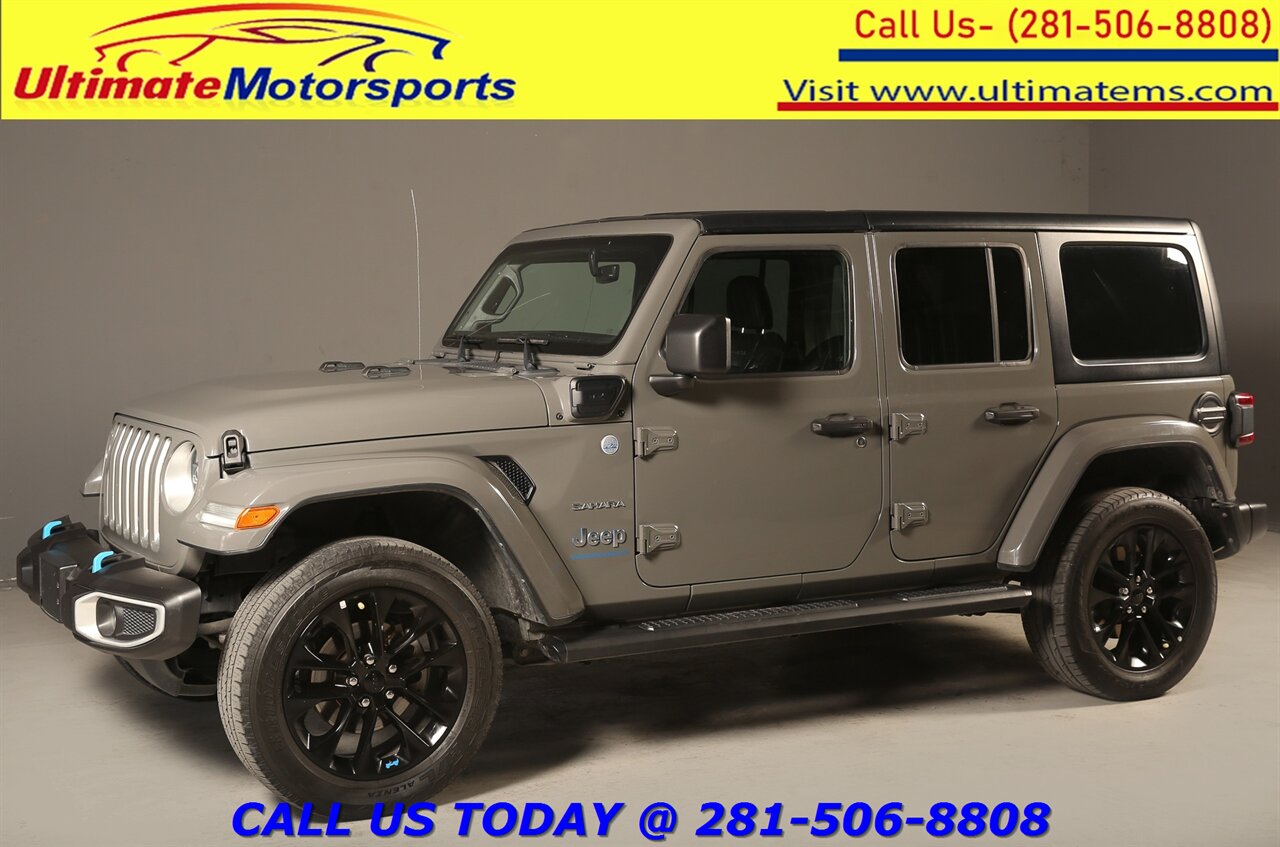 2023 Jeep Wrangler 2023 Sahara 4xe HARDTOP PLUG-IN HYBRID 4x4 NAV CAM   - Photo 1 - Houston, TX 77031