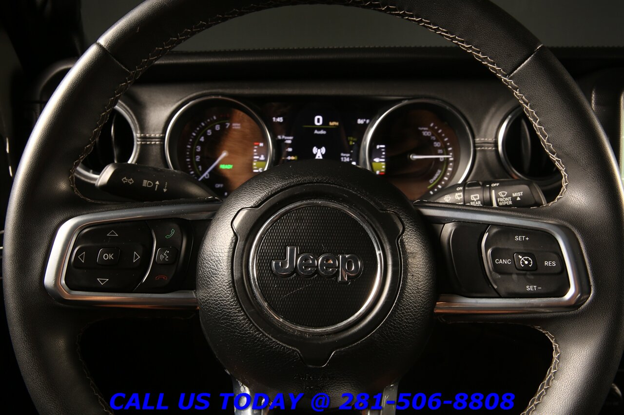 2023 Jeep Wrangler 2023 Sahara 4xe HARDTOP PLUG-IN HYBRID 4x4 NAV CAM   - Photo 12 - Houston, TX 77031