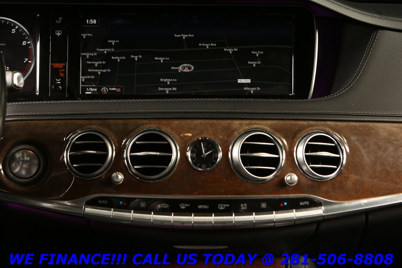 2016 Mercedes-Benz 2016 S550 P1 NAV PANO BURMESTER CAMERA WOOD - Photo 17 - Houston, TX 77031