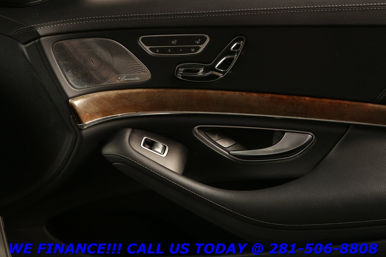 2016 Mercedes-Benz 2016 S550 P1 NAV PANO BURMESTER CAMERA WOOD - Photo 28 - Houston, TX 77031