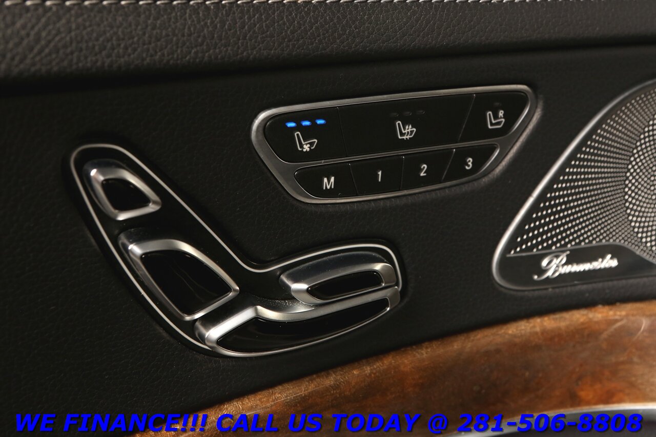 2016 Mercedes-Benz 2016 S550 P1 NAV PANO BURMESTER CAMERA WOOD - Photo 10 - Houston, TX 77031