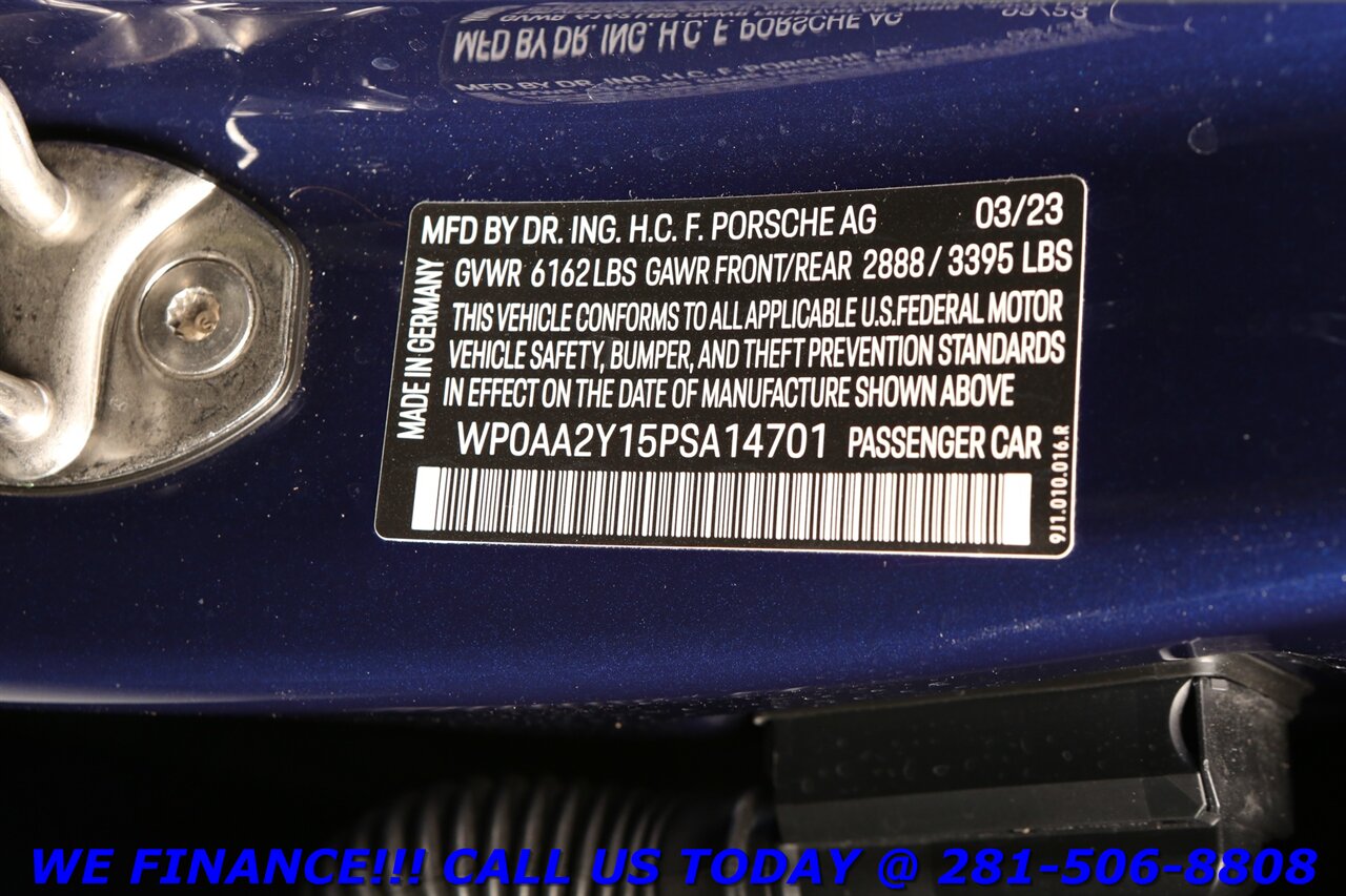 2023 Porsche Taycan 2023 PREM PKG PERFORMANCE+BATTERY 93KWH SPT CHRONO   - Photo 28 - Houston, TX 77031