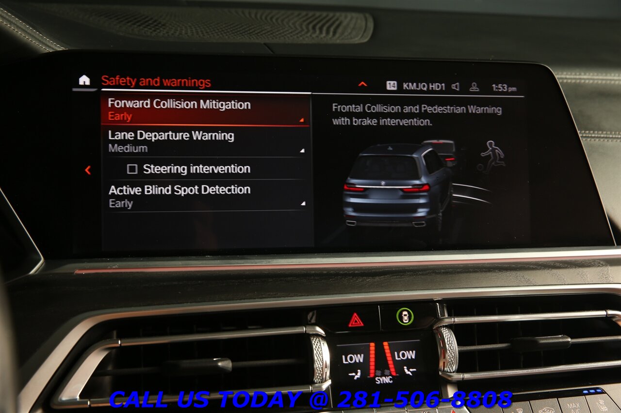 2020 BMW X7 2020 xDrive40i AWD PREM PKG NAV HUD PANO 7P 61K Mi - Photo 17 - Houston, TX 77031