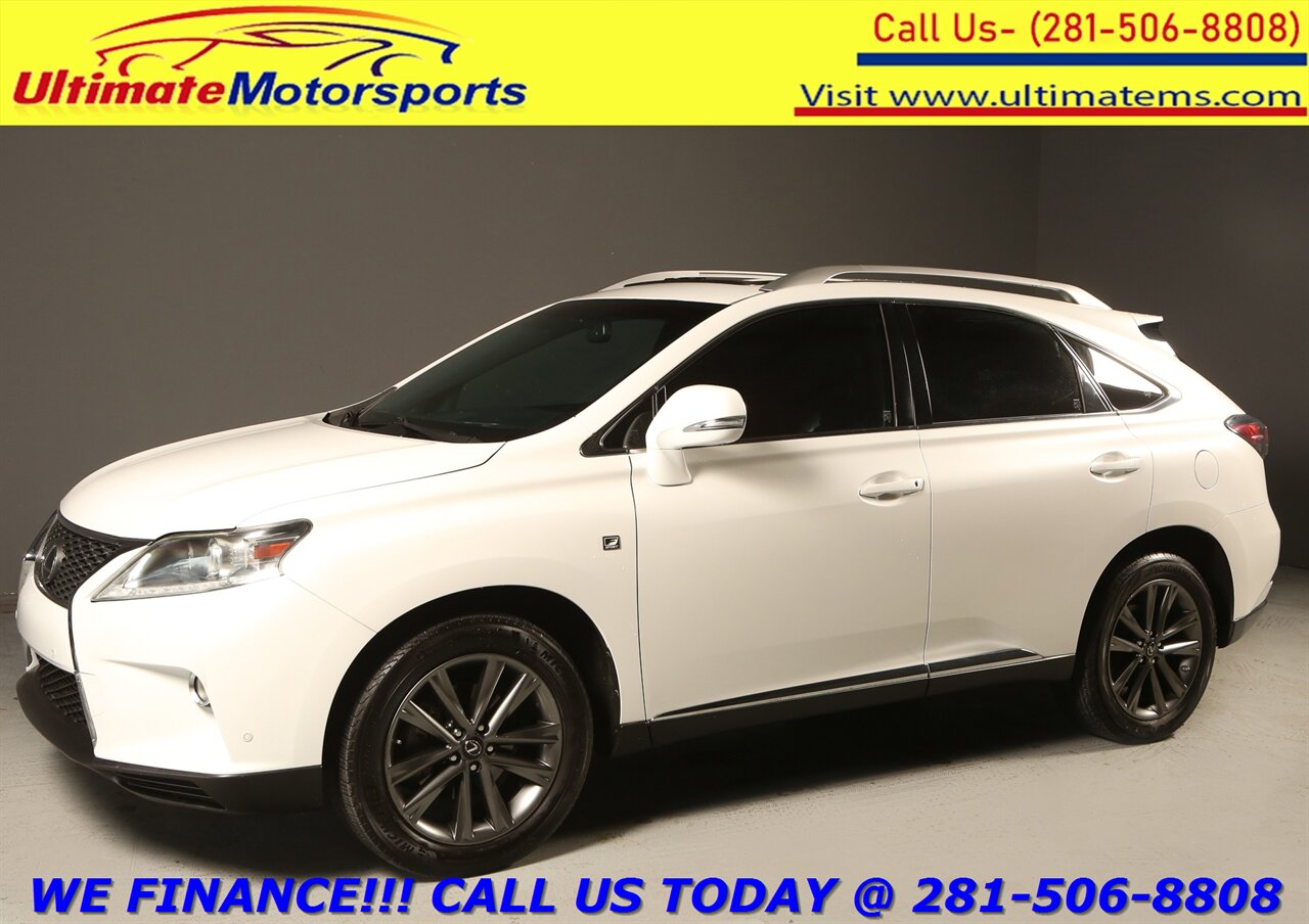 2013 Lexus LEXUS RX 350 F SPORT AWD NAVIGATION HUD SUN HEAT/COOL SEATS 4X4   - Photo 1 - Houston, TX 77031