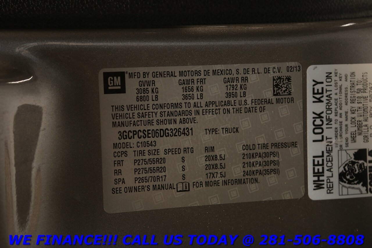 2013 Chevrolet Silverado 1500 2013 LT CREW TEXAS ED. 5.3L V8 LEATHER 20 "ALLOYS - Photo 23 - Houston, TX 77031