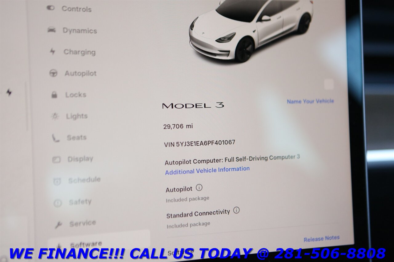 2023 Tesla Model 3 2023 FSD3 AUTOPILOT NAV PANO HEATSEAT WOOD 29K MLS - Photo 15 - Houston, TX 77031