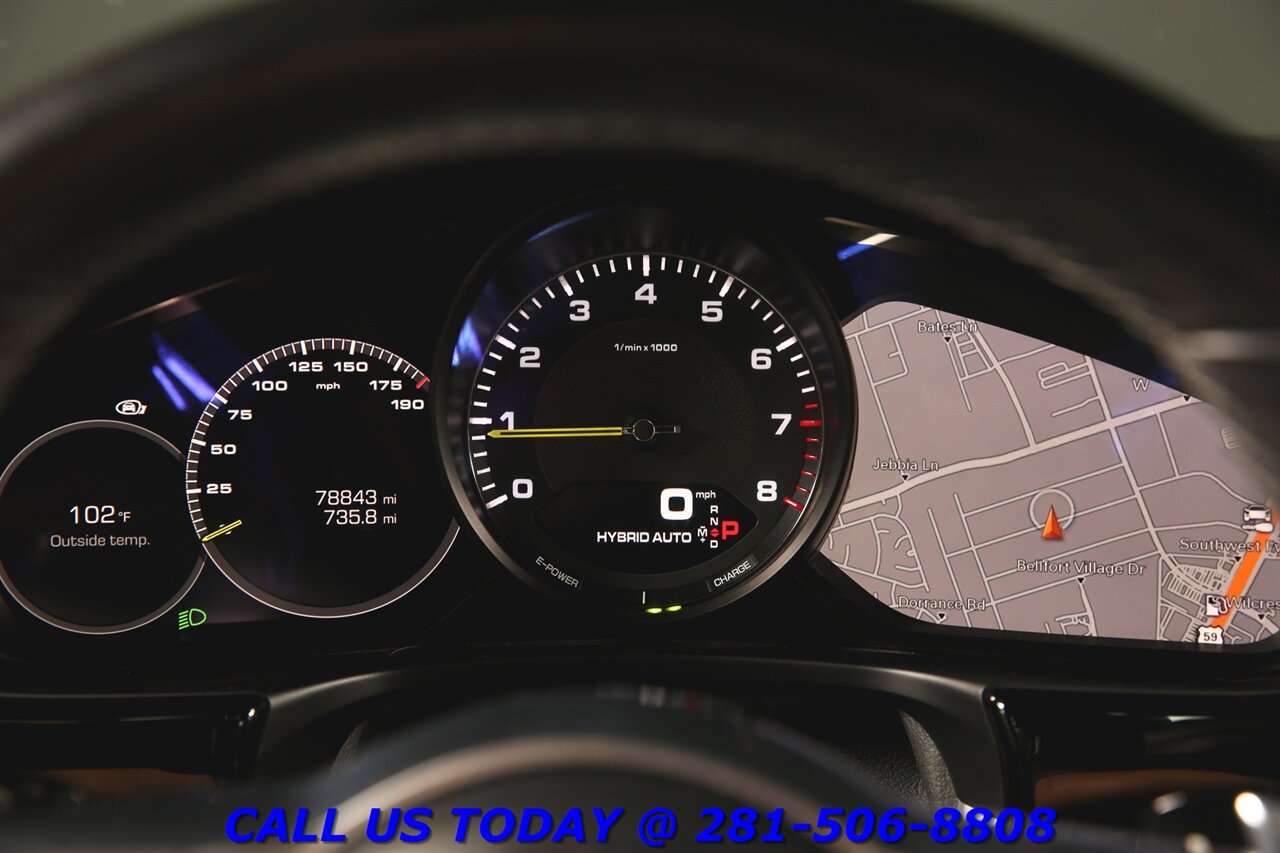 2019 Porsche Panamera 2019 4 E-Hybrid AWD PREM+ NAV HUD PANO 21 " 78K Mi - Photo 16 - Houston, TX 77031