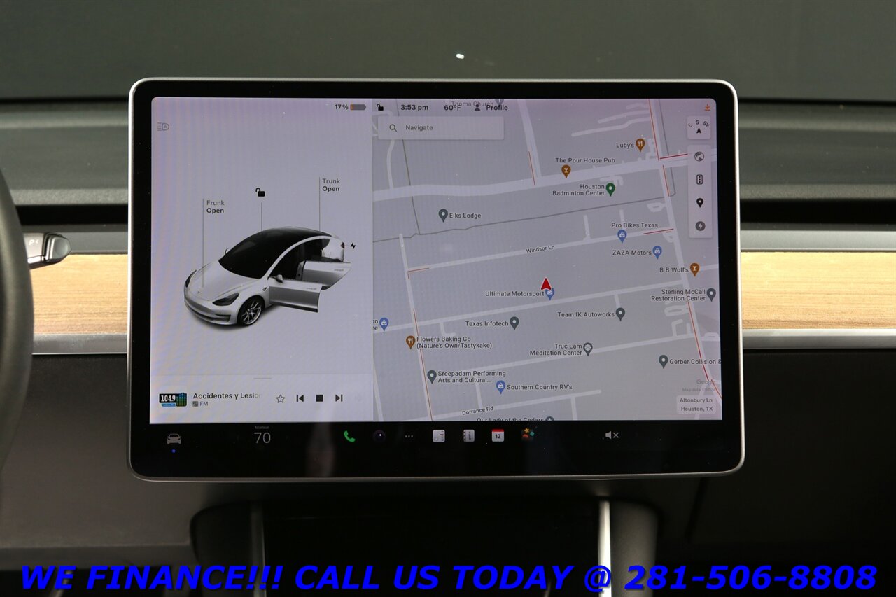 2020 Tesla Model 3 2020 FSD3 AUTOPILOT NAV PANO HEATSEAT 83K MLS   - Photo 15 - Houston, TX 77031
