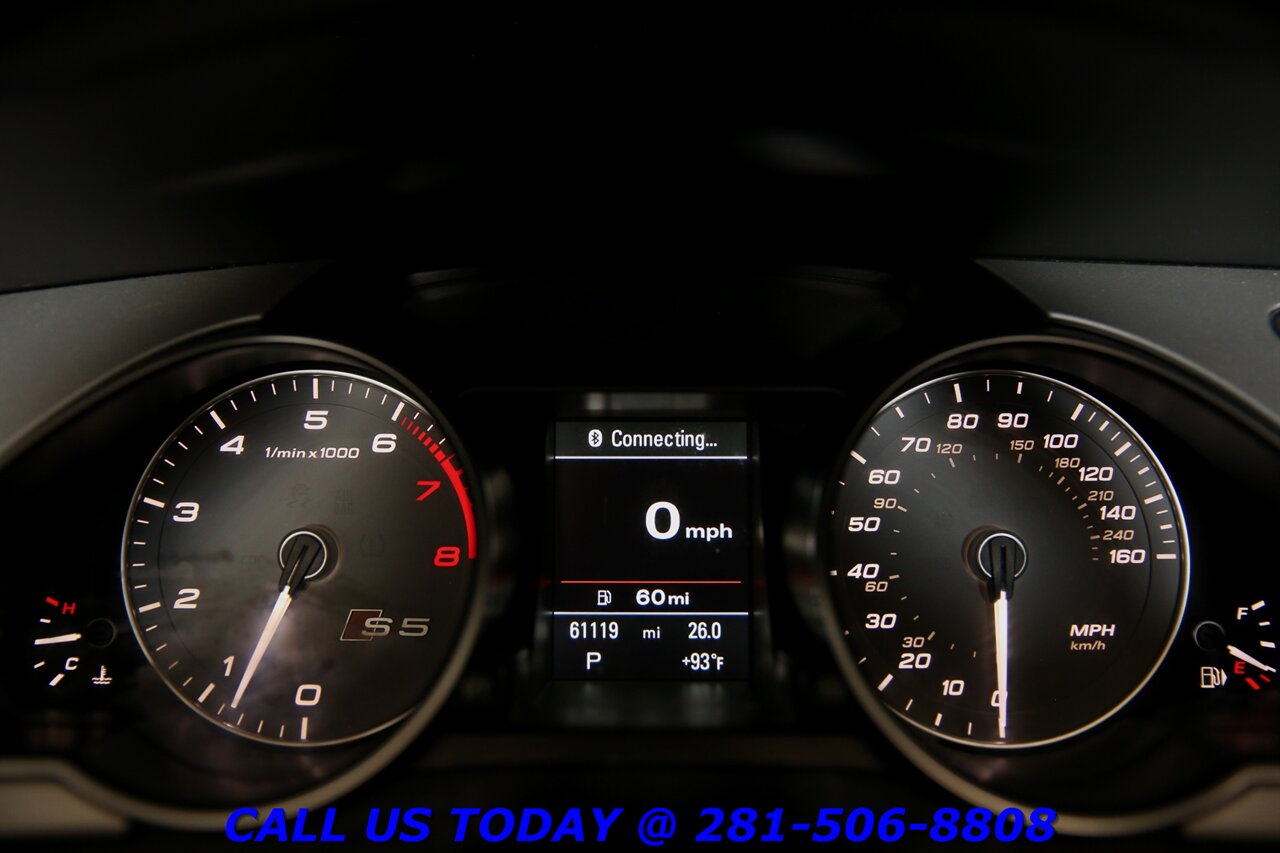 2016 Audi S5 2016 3.0T Quattro Premium Plus AWD NAV BLIND 61K - Photo 13 - Houston, TX 77031