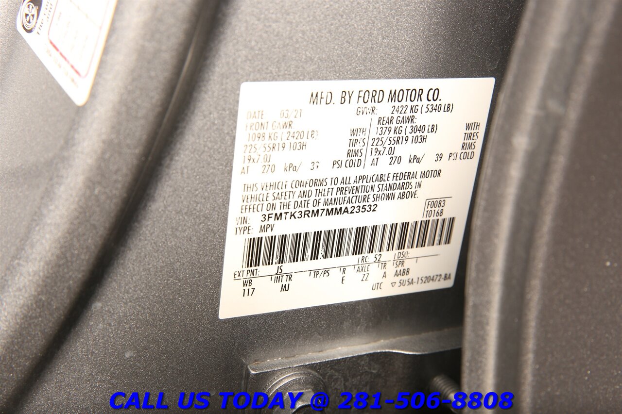 2021 Ford Mustang Mach-E 2021 Premium COPILOT360 NAV ACTIVE2.0 B&O LEATHER   - Photo 29 - Houston, TX 77031