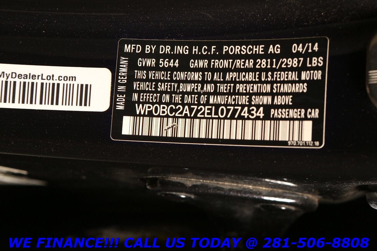 2014 Porsche Panamera 2014 Turbo S Executive AWD SPORT CARBON BURMESTER   - Photo 32 - Houston, TX 77031