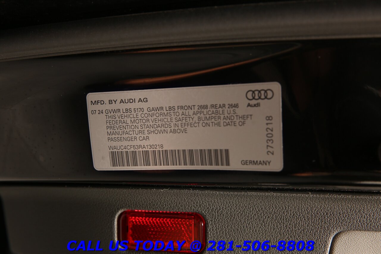 2024 Audi S5 2024 3.0T Quattro Premium Plus AWD NAV SUN 34K   - Photo 30 - Houston, TX 77031