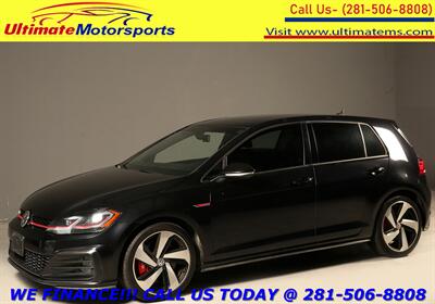 2019 Volkswagen Golf GTI SE NAV SUNROOF 6-SPEED MANUAL LEATHER FENDER S Hatchback