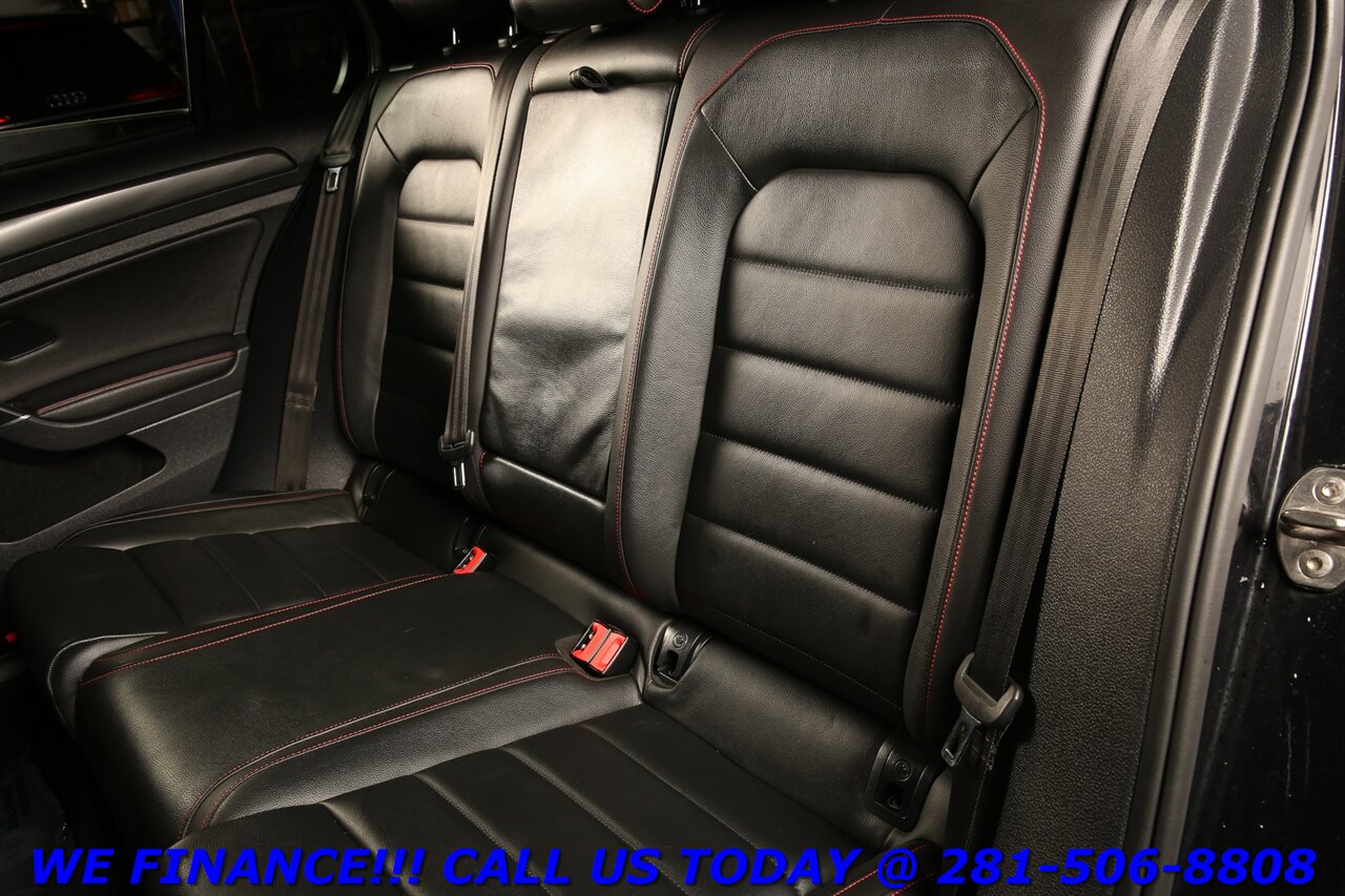 2019 Volkswagen Golf GTI SE NAV SUNROOF 6-SPEED MANUAL LEATHER FENDER S   - Photo 22 - Houston, TX 77031
