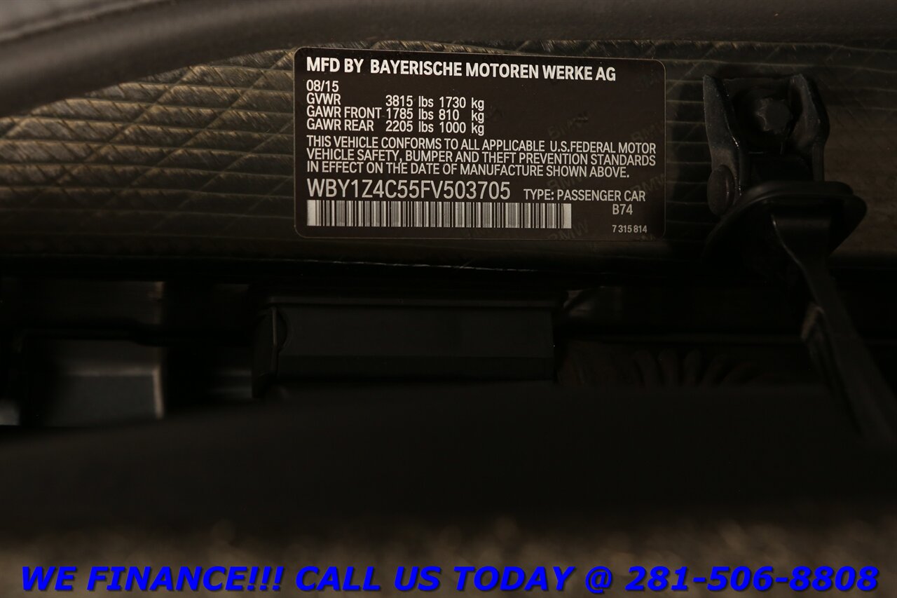 2015 BMW i3 2015 TERA WORLD NAV TECH+ ACTIVE CRUISE HEATSEATS - Photo 26 - Houston, TX 77031