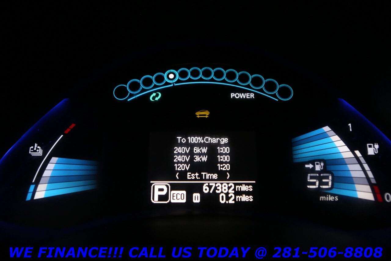 2013 Nissan LEAF 2013 SL NAV LEATHER HEATSEAT CAMERA BOSE 67K   - Photo 16 - Houston, TX 77031