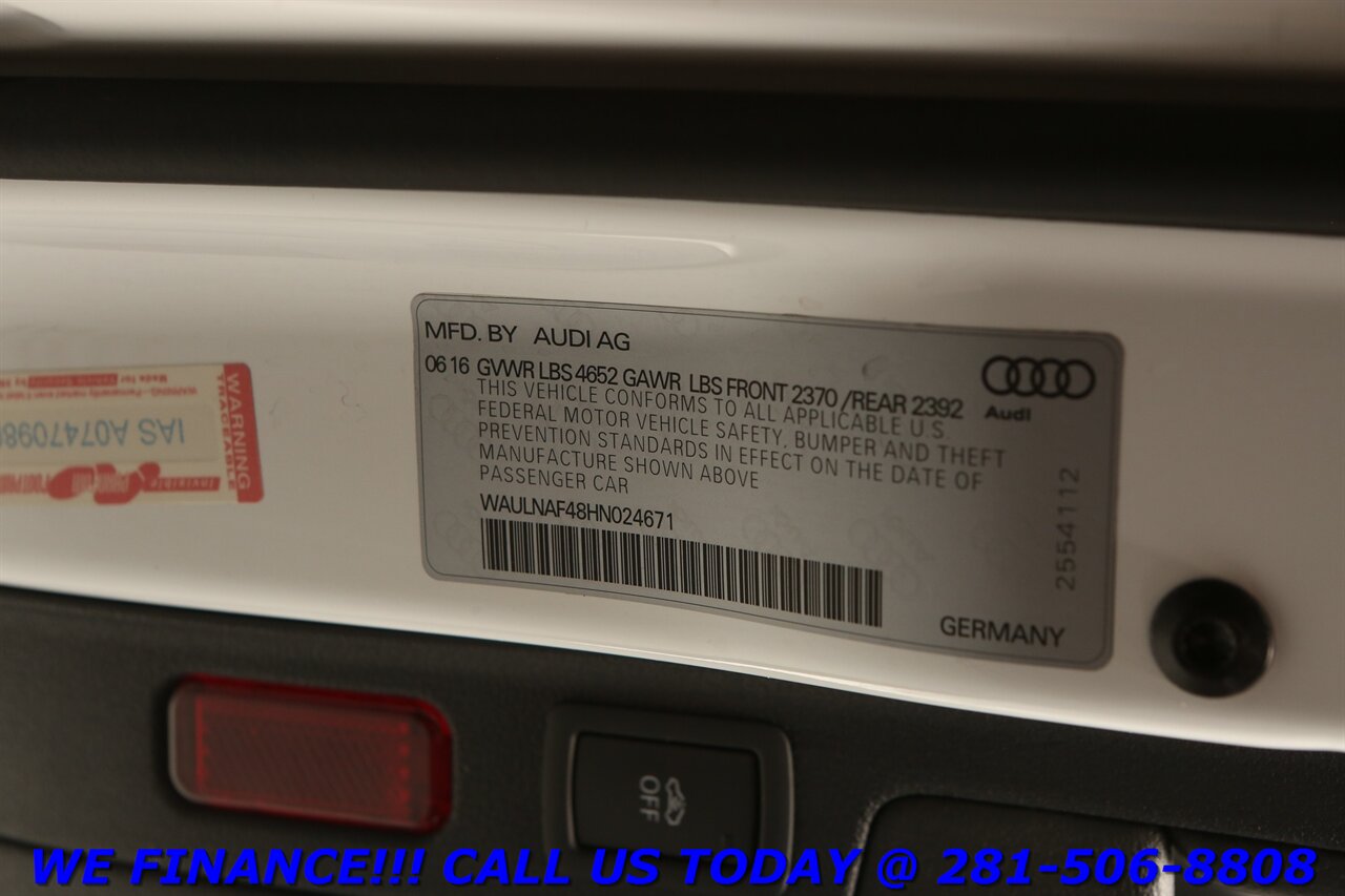 2017 Audi A4 2017 2.0T Premium Plus NAV SUN HEATSEAT 81K MLS - Photo 30 - Houston, TX 77031