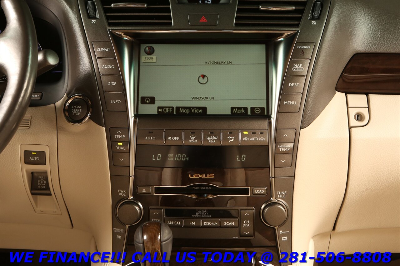 2008 Lexus LEXUS LS 460 NAVIGATION MARK LEVINSON SUN HEAT/COOL SEAT ADV PARK - Photo 16 - Houston, TX 77031
