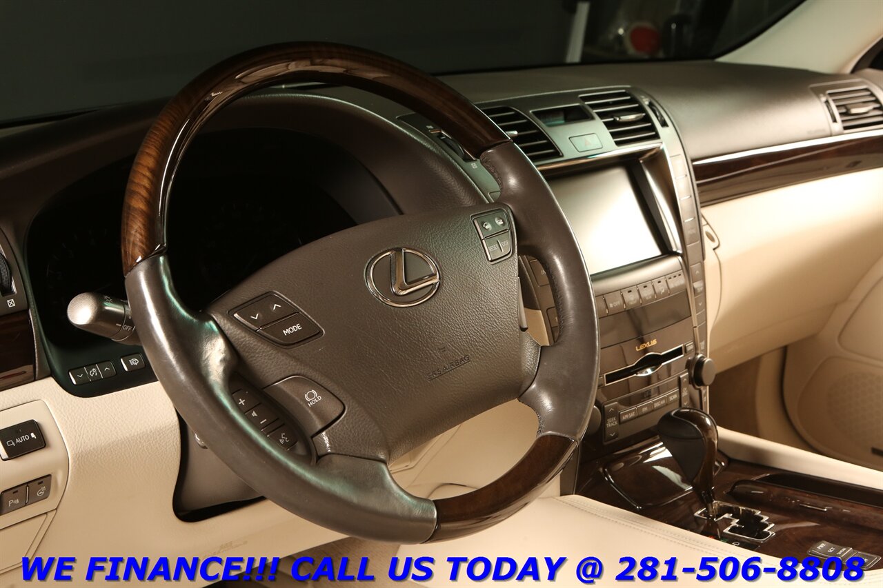 2008 Lexus LEXUS LS 460 NAVIGATION MARK LEVINSON SUN HEAT/COOL SEAT ADV PARK - Photo 10 - Houston, TX 77031