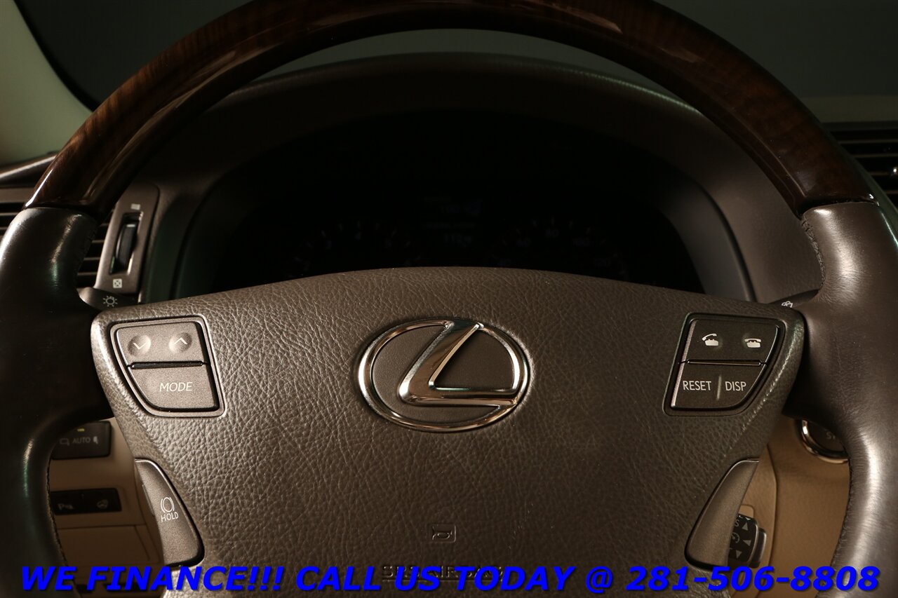 2008 Lexus LEXUS LS 460 NAVIGATION MARK LEVINSON SUN HEAT/COOL SEAT ADV PARK - Photo 14 - Houston, TX 77031