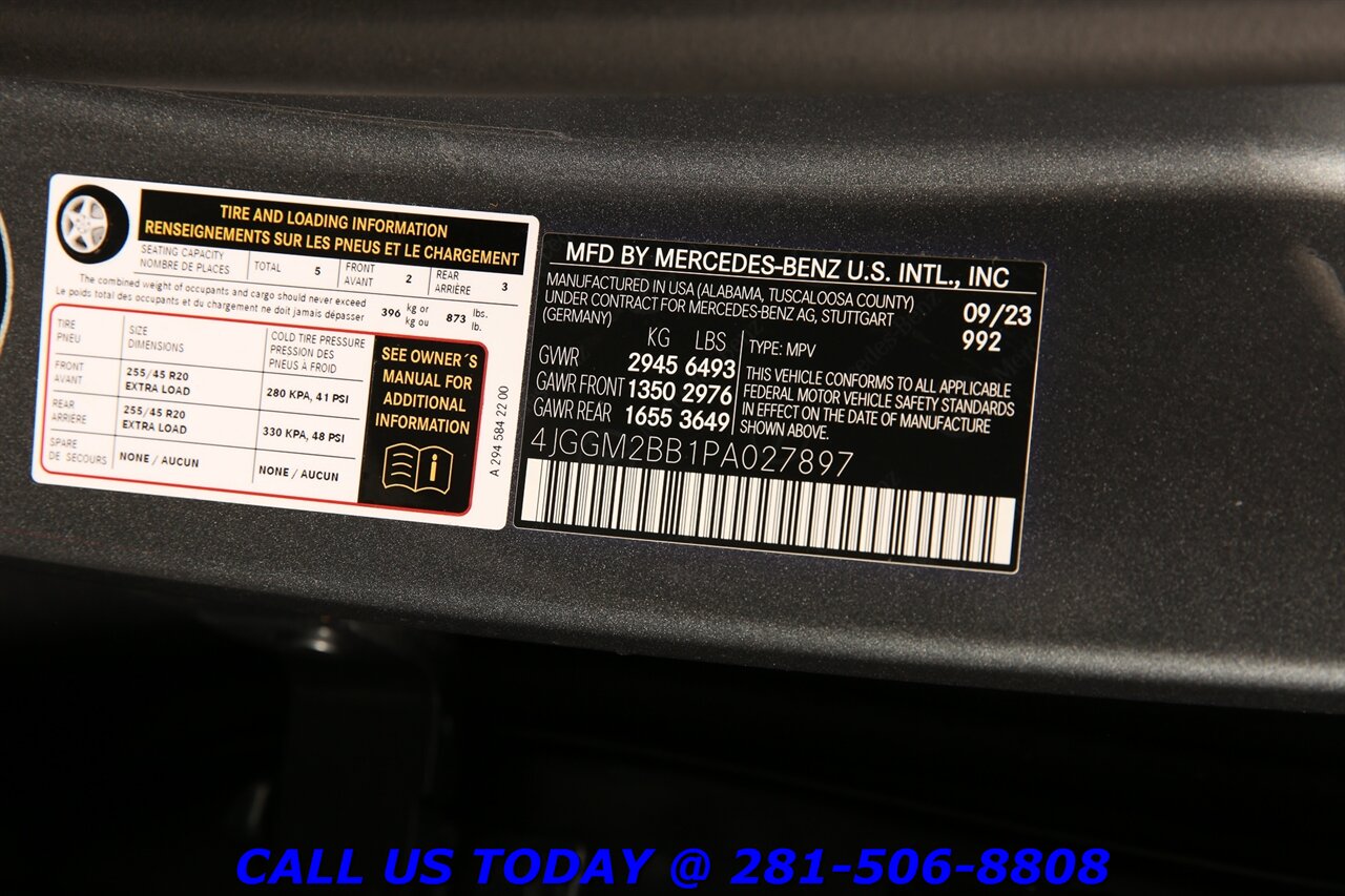 2023 Mercedes-Benz EQE 2023 EQE 350+ AMG PREM BURMESTER NAV PANO CARPLAY - Photo 30 - Houston, TX 77031
