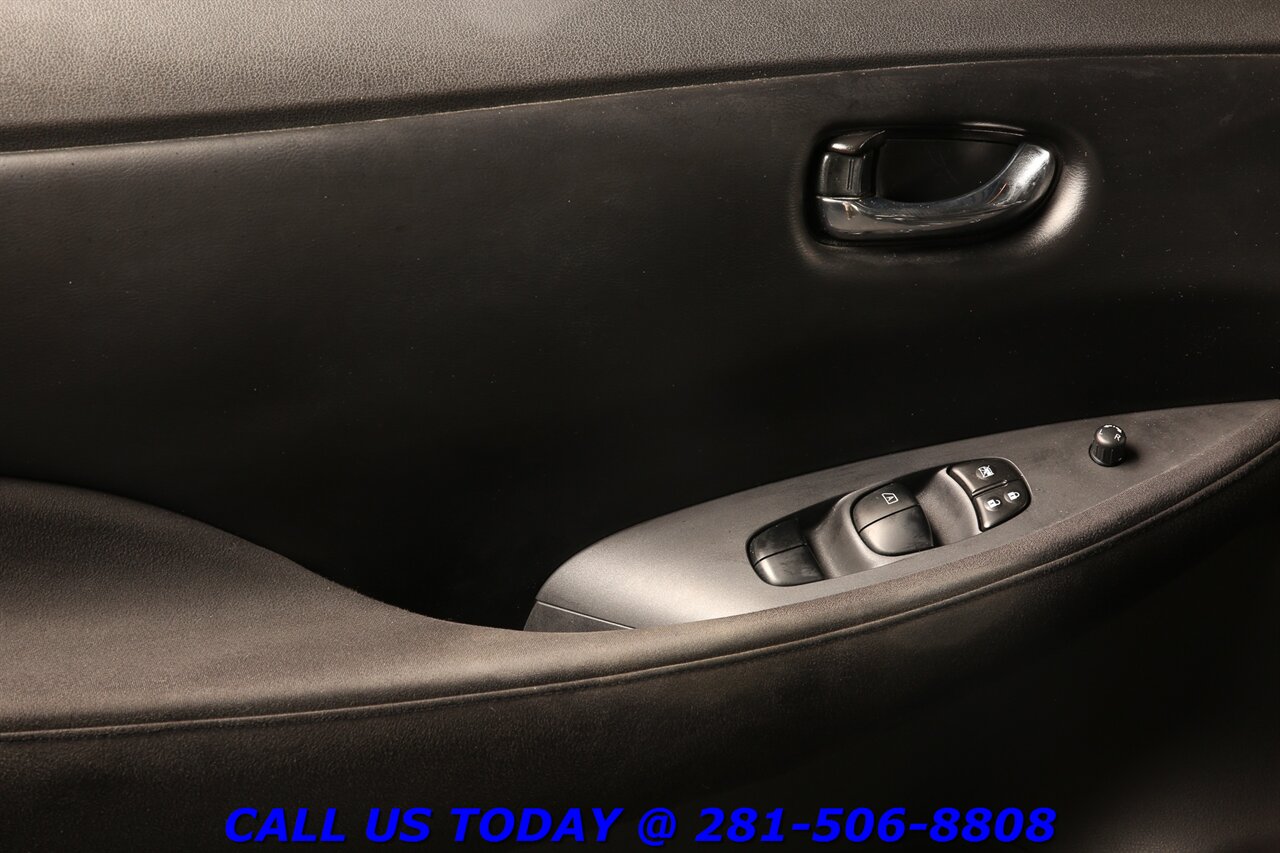 2016 Nissan LEAF 2016 S QUICK CHARGE HEATSEAT CAMERA KEYLESS 54K ML   - Photo 10 - Houston, TX 77031