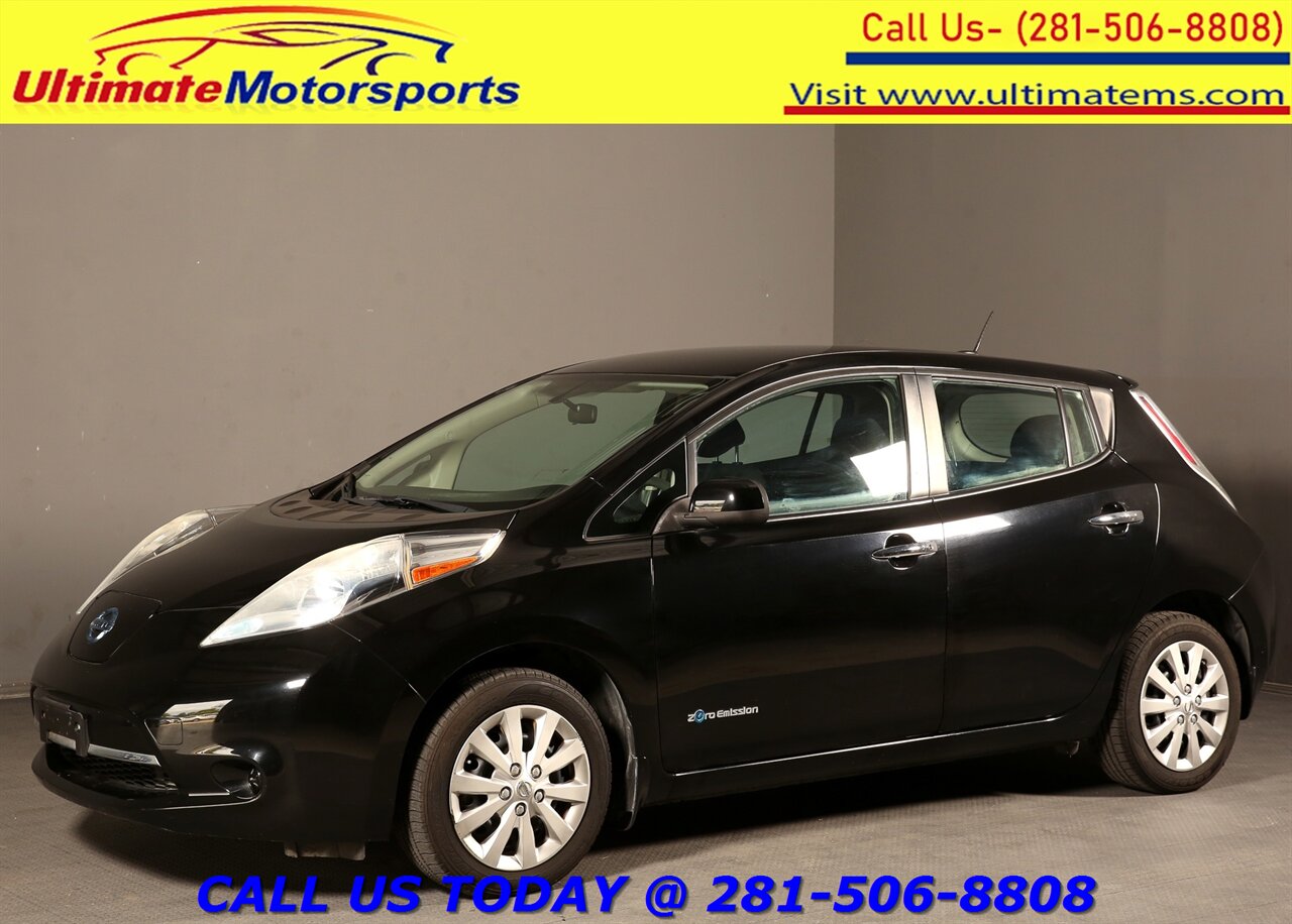 2016 Nissan LEAF 2016 S QUICK CHARGE HEATSEAT CAMERA KEYLESS 54K ML   - Photo 1 - Houston, TX 77031