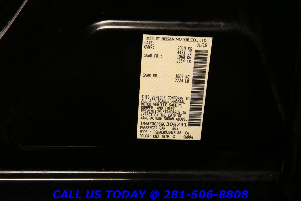 2016 Nissan LEAF 2016 S QUICK CHARGE HEATSEAT CAMERA KEYLESS 54K ML   - Photo 28 - Houston, TX 77031