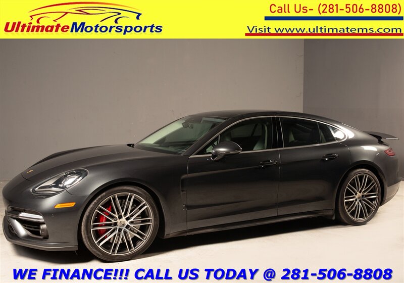 2017 Porsche Panamera 2017 Turbo AWD NAV PANO ADAPT BOSE 60K MLS  