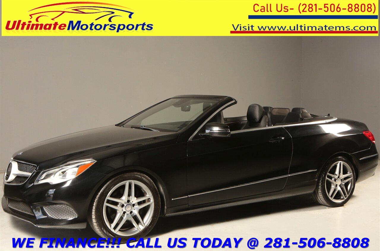 2014 Mercedes-Benz 2014 E 350 CONVERTIBLE NAV HEATSEAT HARMAN WOOD   - Photo 1 - Houston, TX 77031