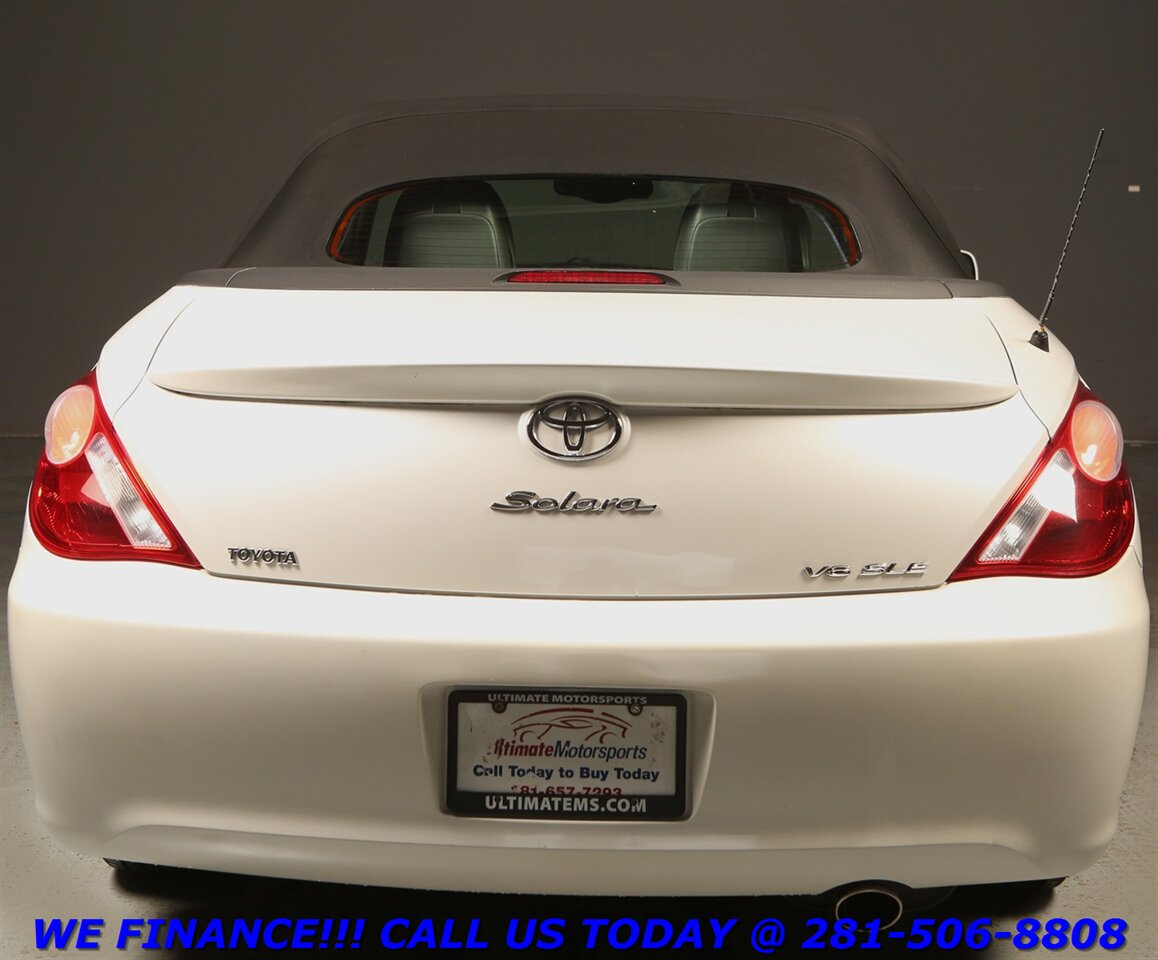 2006 Toyota TOYOTA CAMRY SOLARA V6 SLE CONVERTIBLE LEATHER HEATSEAT   - Photo 5 - Houston, TX 77031