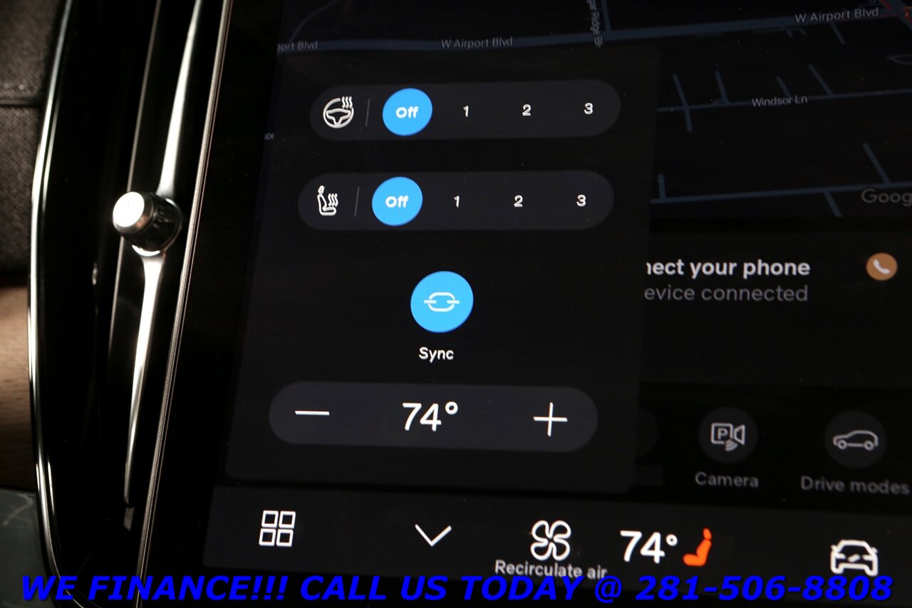 2025 Volvo XC90 2025 B6 AWD 7-PASS NAV PANO BLIS ADAPTCRUSE 360CAM   - Photo 19 - Houston, TX 77031
