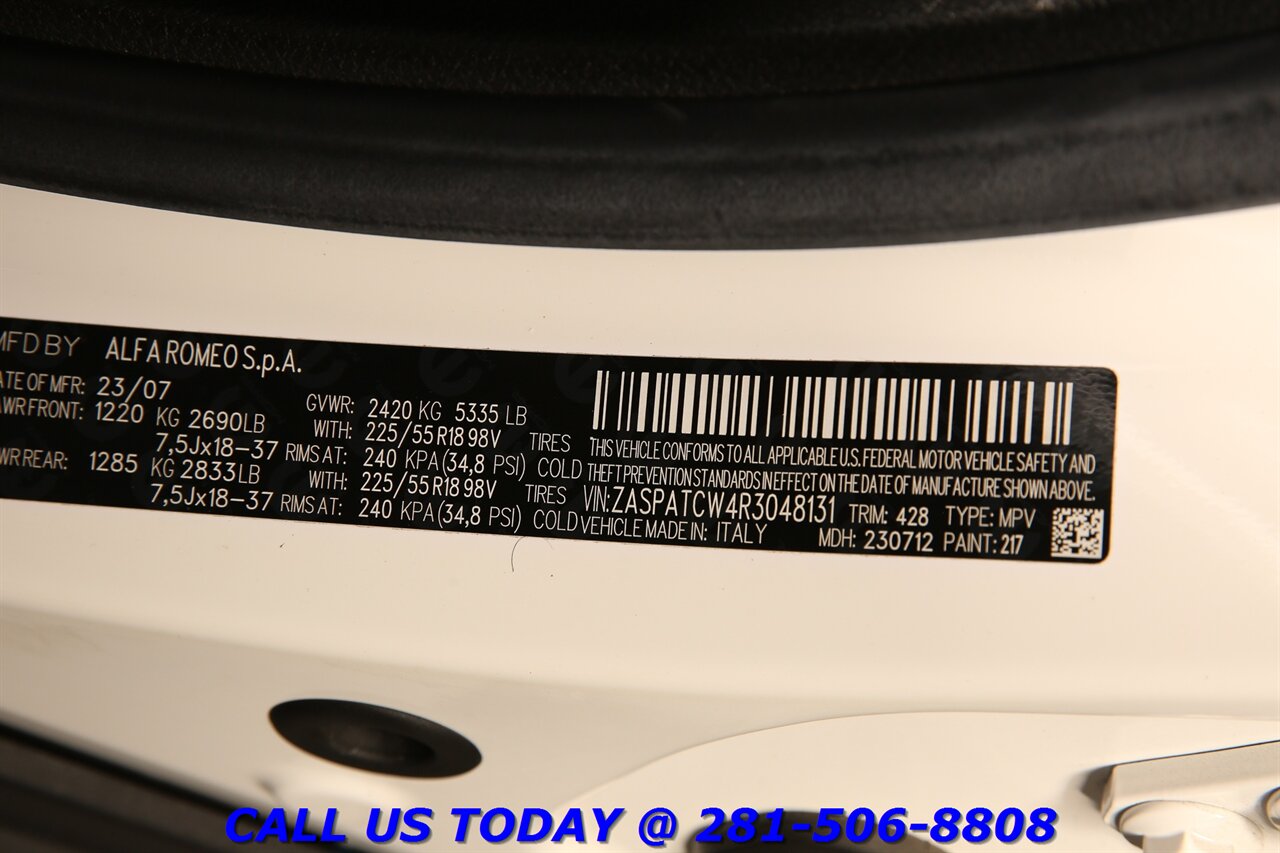 2024 Alfa Romeo Tonale Plug-InHybrid 2024 Ti AWD NAV SUN ADAPTcruise BLIS HARMAN 11K Mi - Photo 32 - Houston, TX 77031