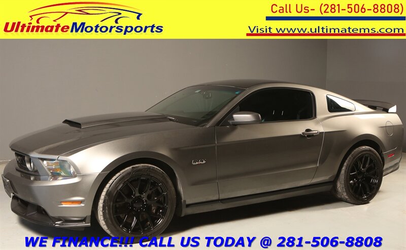 2011 Ford FORD MUSTANG GT 5.0L V8 MANUAL 6-SPEED NAV LEATHER 412 hp ROUSH EXHAUST  
