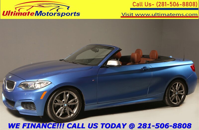 2016 BMW 2016 M235i CONVERTIBLE TECH DRIVEASST HARMAN 52K  