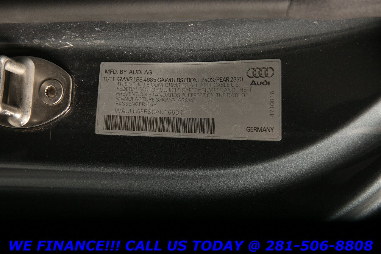 2012 Audi A5 2012 2.0T Quattro Premium Plus AWD SUN 21K MLS   - Photo 29 - Houston, TX 77031